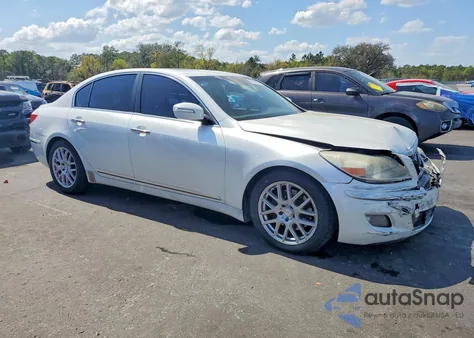 2011 Hyundai Genesis 4.6L V8 from USA, damaged, VIN KMHGC4DF4BU132309